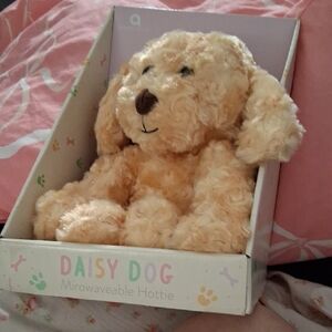 Daisy Dog Microwaveable Hottie - Lavender Fragrance NWT  New